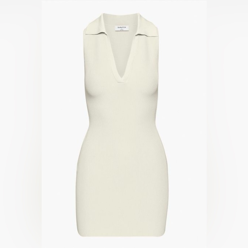 Aritzia Babaton Sculpt Knit Polo Dress